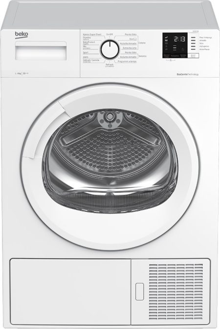 Beko DRX923W asciugatrice Libera installazione Caricamento frontale 9 kg A++ Bianco