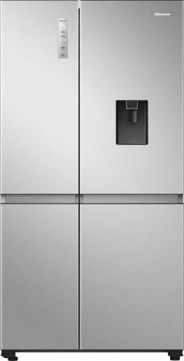 Hisense RS840N4WCE frigorifero side-by-side Libera installazione 649 L E Acciaio inox