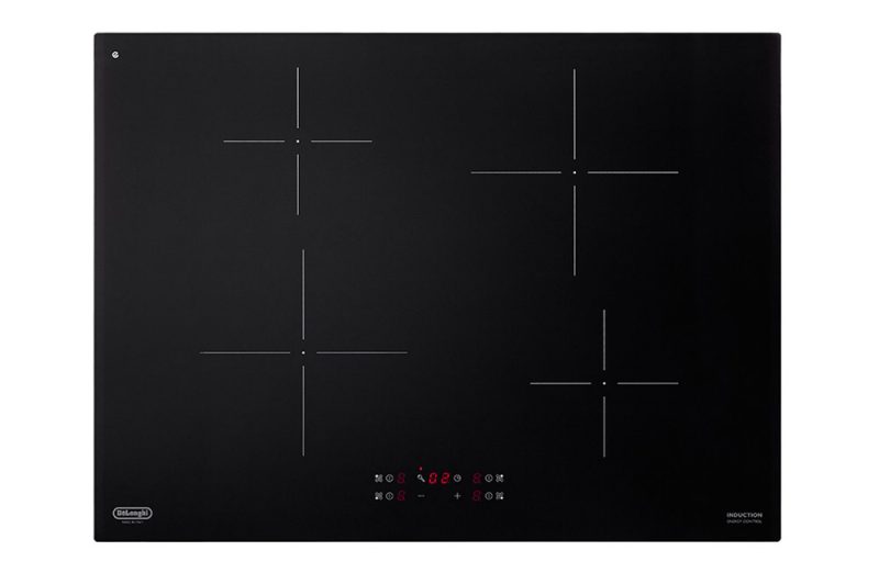 De’Longhi PIN 72 piano cottura Nero Da incasso 70 cm Piano cottura a induzione 4 Fornello(i)