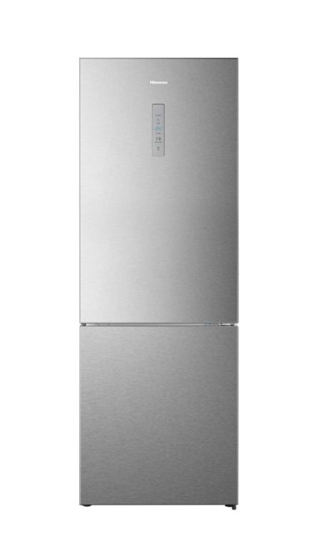 Hisense RB645N4BIE frigorifero con congelatore Libera installazione 495 L E Acciaio inossidabile