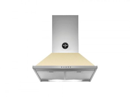 Bertazzoni La Germania KPL60PLAG1CRA cappa aspirante Cappa aspirante a parete Crema 600 m³/h