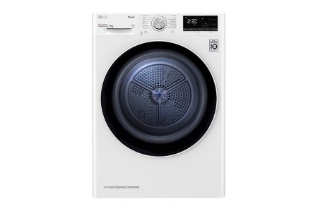 LG RH90V5AV5N asciugatrice Libera installazione Caricamento frontale 9 kg A++ Bianco