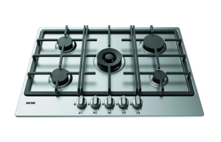 Ignis THK 751 W/IX/N IT Acciaio inox Da incasso 75 cm Gas 5 Fornello(i)