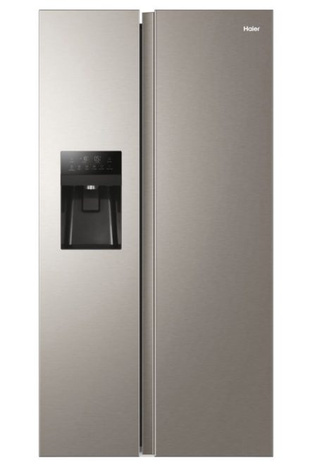 Haier SBS 90 Serie 3 HSR3918FIMP frigorifero side-by-side Libera installazione 515 L F Grigio