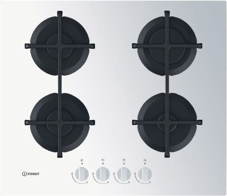 Indesit Piano cottura a gas ING 61T/WH - ING 61T/WH