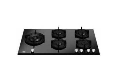 Bertazzoni La Germania P905LLAGGN piano cottura Nero Da incasso 90 cm Gas 5 Fornello(i)