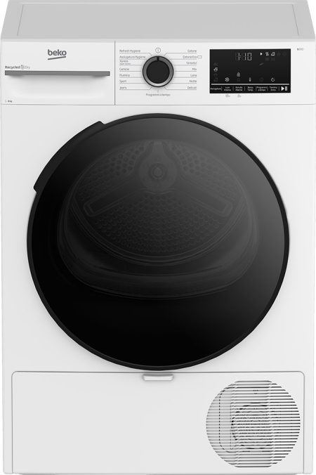 Beko BMURT481BI asciugatrice Libera installazione Caricamento frontale 8 kg A+++ Bianco