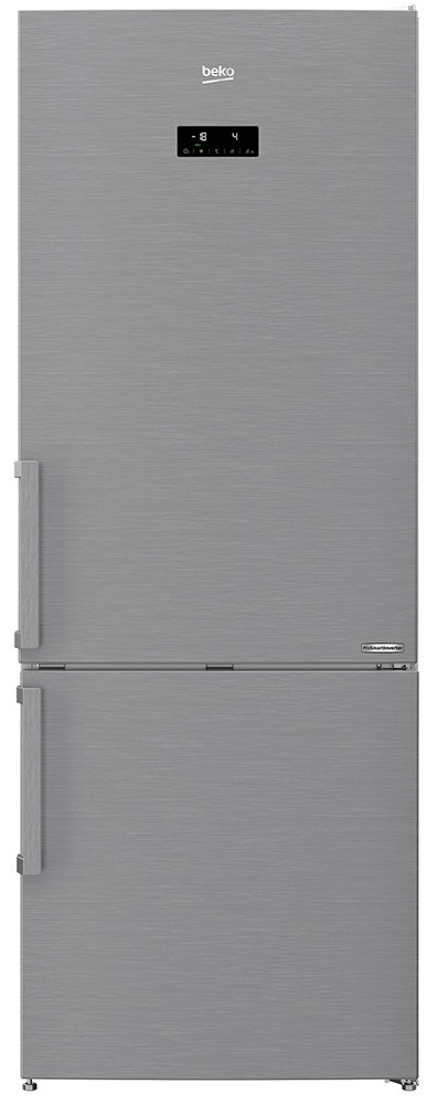 Beko RCNE560E41ZXN Libera installazione 501 L E Acciaio inossidabile