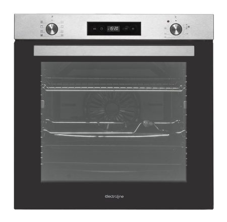 Electroline SEOB-88GTSX forno 80 L 2500 W Acciaio inox