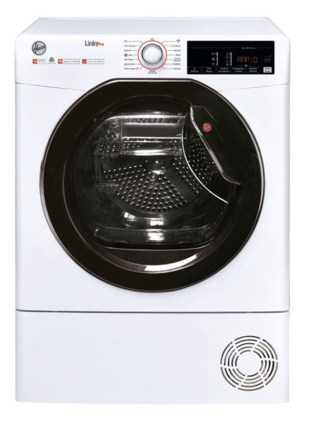 Hoover LINK PRO HLPBEH9A2TBEX-11 asciugatrice Libera installazione Caricamento frontale 9 kg A++ Bianco