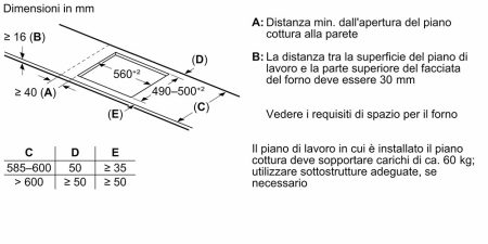 Bosch Serie 6 PIX631HC1E Piano cottura a induzione 60 cm Nero